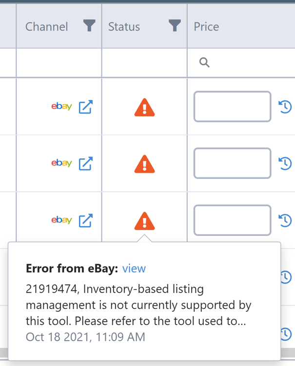 Why are my prices and quantities not updating for ebay items with ...